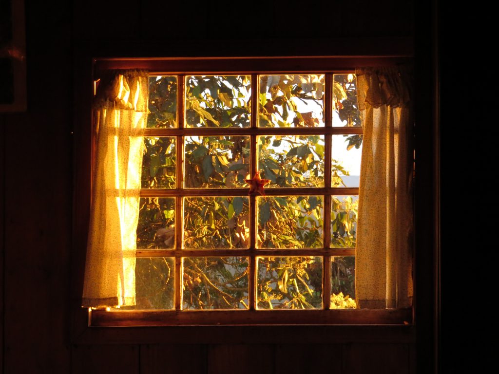 Cabaña en Merenberg, ventana